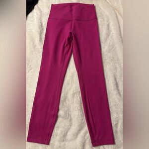lululemon athletica Fuchsia Leggings